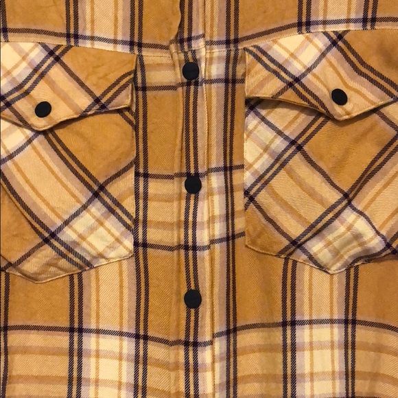 Sanctuary long sleeve plaid button up shirt - Picture 3 of 4